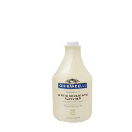 Ghirardelli White Chocolate Sauce Pump Bottle, 87.3 Ounces, 6 Per Case Ghirardelli White Chocolate Sauce Pump Bottle, 87.3 Ounces, 6 Per Case