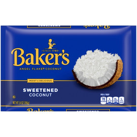 Baker s Coconut Display, 14 Ounce, 10 per case