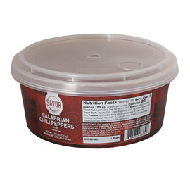 Savor Imports Calabrian Chili Peppers In Oil, 4.19 Pound, 2 Per Case Savor Imports Calabrian Chili Peppers In Oil, 4.19 Pound, 2 Per Case