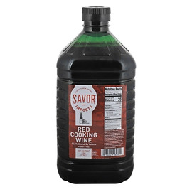 Savor Imports Dry Red Genuine Italian Cooking Wine, 1 Gallon, 4 Per Case Savor Imports Dry Red Genuine Italian Cooking Wine, 1 Gallon, 4 Per Case