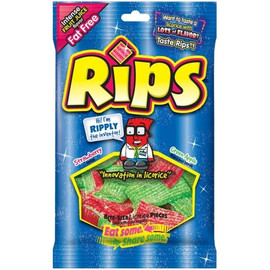 Rips Bite Size Strawberry & Green Apple Peg Bag, 4 Ounces, 12 Per Case Rips Bite Size Strawberry & Green Apple Peg Bag, 4 Ounces, 12 Per Case
