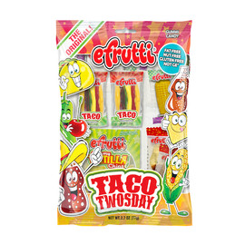 Efrutti Taco Twosday Gummy Candy, 12 Count, 1 Per Case Efrutti Taco Twosday Gummy Candy, 12 Count, 1 Per Case