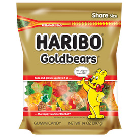 Haribo Gold-Bears Gummi Candy, 14 Ounce, 5 Per Case Haribo Gold-Bears Gummi Candy, 14 Ounce, 5 Per Case