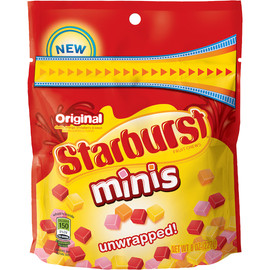 Starburst Original Minis Stand Up Pouch, 8 Ounces, 8 Per Case Starburst Original Minis Stand Up Pouch, 8 Ounces, 8 Per Case