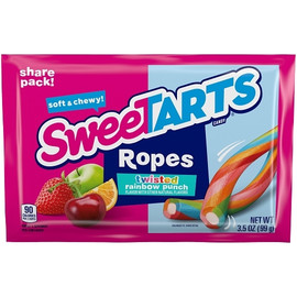 Sweetart Rainbow Twists Share Pack, 3.5 Ounce, 12 Per Box, 4 Per Case Sweetart Rainbow Twists Share Pack, 3.5 Ounce, 12 Per Box, 4 Per Case