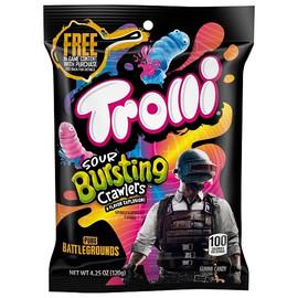Trolli Sour Brite Crawlers Sour Bursting Crawlers Sour Duo Crawlers Candy - Display, 72 Count, 1 Per Case Trolli Sour Brite Crawlers Sour Bursting Crawlers Sour Duo Crawlers Candy - Display, 72 Count, 1 Per Case