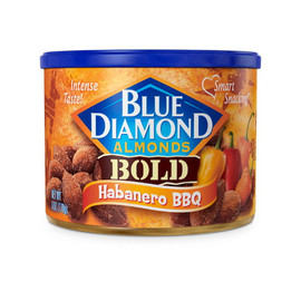 Blue Diamond Almonds Almonds Habanero Barbecue Bold, 6 Ounces, 12 Per Case Blue Diamond Almonds Almonds Habanero Barbecue Bold, 6 Ounces, 12 Per Case