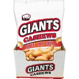 Giant Snack Inc Giants Cashews Sweet Thai Chili, 4 Ounce, 8 Per Case Giant Snack Inc Giants Cashews Sweet Thai Chili, 4 Ounce, 8 Per Case