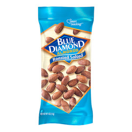 Blue Diamond Roasted Salted Almonds, 4 Ounces, 72 Per Case Blue Diamond Roasted Salted Almonds, 4 Ounces, 72 Per Case