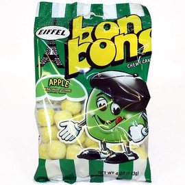 Eiffel Bonbons Apple Peg Bag, 4 Ounce, 12 Per Case Eiffel Bonbons Apple Peg Bag, 4 Ounce, 12 Per Case