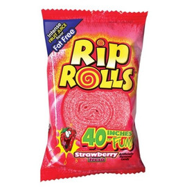 Rip Rolls Strawberry Display Carton, 1.4 Ounce, 24 Per Box, 12 Per Case Rip Rolls Strawberry Display Carton, 1.4 Ounce, 24 Per Box, 12 Per Case
