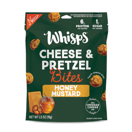 Whisps Honey Mustard Cheese & Pretzels Bites, 2.5 Ounces, 6 Per Case Whisps Honey Mustard Cheese & Pretzels Bites, 2.5 Ounces, 6 Per Case