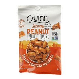 Quinn Foods Peanut Butter Filled Nuggets Case, 1.5 Ounce, 48 Per Case Quinn Foods Peanut Butter Filled Nuggets Case, 1.5 Ounce, 48 Per Case