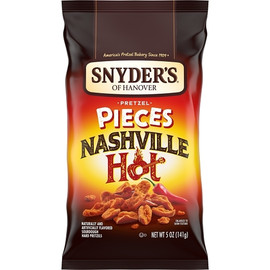 Snyder s Of Hanover Nashville Hot Pretzel Pieces, 5 Ounce, 8 Per Case Snyder s Of Hanover Nashville Hot Pretzel Pieces, 5 Ounce, 8 Per Case