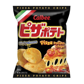 Calbee Pizza Potato Chips Case, 2.54 Ounce, 24 Per Case Calbee Pizza Potato Chips Case, 2.54 Ounce, 24 Per Case