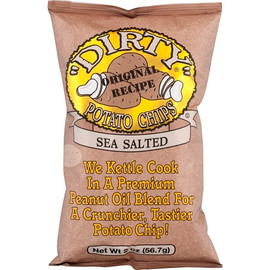 Dirty Potato Chips Sea Salt Potato Chips, 2 Ounce, 25 Per Case Dirty Potato Chips Sea Salt Potato Chips, 2 Ounce, 25 Per Case