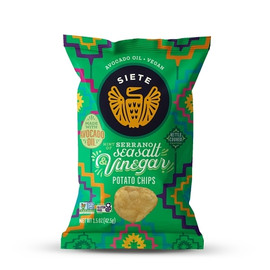 Siete Sea Salt & Vinegar Kettle Cooked Potato Chips Case, 1.5 Ounce, 24 Per Case Siete Sea Salt & Vinegar Kettle Cooked Potato Chips Case, 1.5 Ounce, 24 Per Case