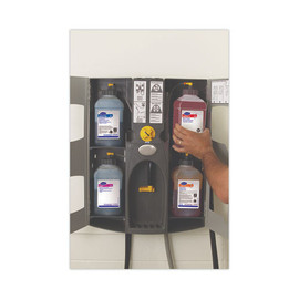 Diversey J-Fill QuattroSelect Dispensing System, Four Dispenser, Safe Gap, 2.5 L, 18.5 x 7.5 x 24.25