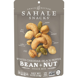 Sahale White Cheddar Black Bean Snack Mix, 4 Ounce, 6 Per Case