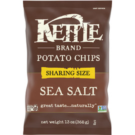 Kettle Foods Potato Chip Sea Salt Branded, 13 Ounces, 9 Per Case Kettle Foods Potato Chip Sea Salt Branded, 13 Ounces, 9 Per Case