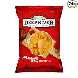 Deep River Snacks Mesquite Bbq Kettle Potato Chips, 2 Ounce, 24 Per Case Deep River Snacks Mesquite Bbq Kettle Potato Chips, 2 Ounce, 24 Per Case