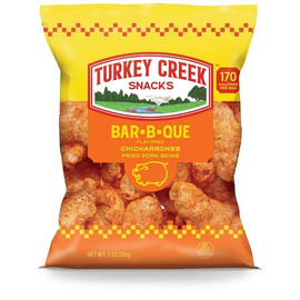Turkey Creek Box Of Bbq Pork Skins, 1 Ounce, 48 Per Case Turkey Creek Box Of Bbq Pork Skins, 1 Ounce, 48 Per Case