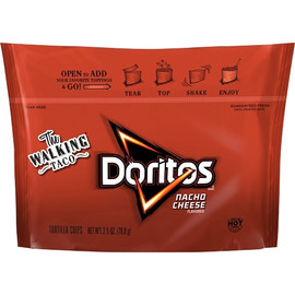 Doritos Nacho Cheese Walking Taco Tortilla Chips, 2.5 Ounce, 18 Per Case Doritos Nacho Cheese Walking Taco Tortilla Chips, 2.5 Ounce, 18 Per Case