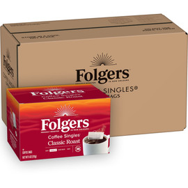 Folgers Regular Coffee Singles, 3 Ounces, 12 Per Case Folgers Regular Coffee Singles, 3 Ounces, 12 Per Case