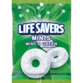 Lifesavers Wint-O-Green Candy, 6.25 Ounces, 12 Per Case Lifesavers Wint-O-Green Candy, 6.25 Ounces, 12 Per Case