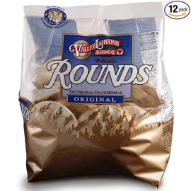 Valley Lahvosh Crackerbread Original 2  Round, 8 Ounces, 12 Per Case Valley Lahvosh Crackerbread Original 2  Round, 8 Ounces, 12 Per Case