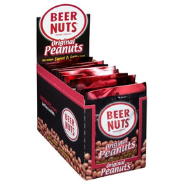 Beer Nuts Original Sweet & Salty Peanut, 3 Ounce, 48 per case Beer Nuts Original Sweet & Salty Peanut, 3 Ounce, 48 per case