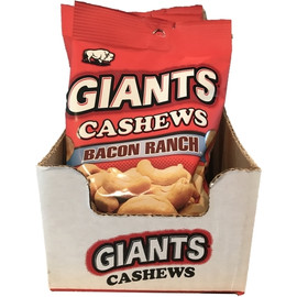 Giants Cashews Bacon Ranch, 4 Ounces, 8 Per Case Giants Cashews Bacon Ranch, 4 Ounces, 8 Per Case