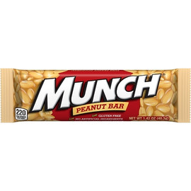 Munch Nut Nut Bar Singles, 1.42 Ounce, 36 Per Box, 10 Per Case
