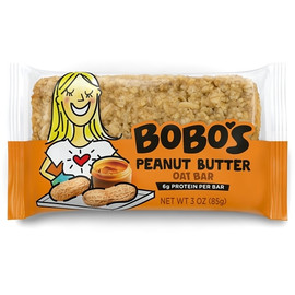 Bobo s Oat Bars Gluten Free, Vegan Peanut Butter Bar, 9 Pound, 48 Per Case Bobo s Oat Bars Gluten Free, Vegan Peanut Butter Bar, 9 Pound, 48 Per Case