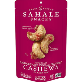 Sahale Cashew Pomegranate, 4 Ounce, 6 Per Case Sahale Cashew Pomegranate, 4 Ounce, 6 Per Case