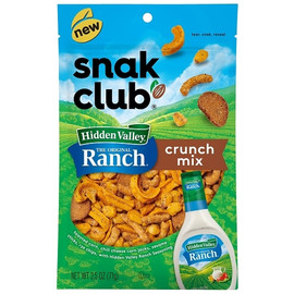 Snak Club Hidden Valley Ranch Crunch Mix, 2.5 Ounce, 6 Per Case Snak Club Hidden Valley Ranch Crunch Mix, 2.5 Ounce, 6 Per Case