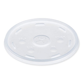 Dart Lids For Foam Cups And Containers, Fits 32 Oz, 44 Oz, 60 Oz Cups, Translucent, 1,000/carton