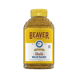 Beaver Deli Horseradish Mustard Bottle, 12.5 Ounce, 6 Per Case Beaver Deli Horseradish Mustard Bottle, 12.5 Ounce, 6 Per Case