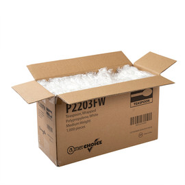 Amercare Teaspoon White Medium Weight, 1000 Each Amercare Teaspoon White Medium Weight, 1000 Each