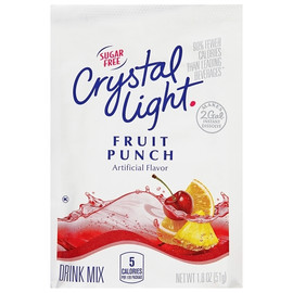 Crystal Light Fruit Punch Drink Mix, 1.8 Ounces, 12 Per Case Crystal Light Fruit Punch Drink Mix, 1.8 Ounces, 12 Per Case