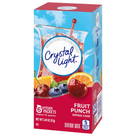 Crystal Light Fruit Punch Drink Mix, 2.04 Ounces, 12 Per Case Crystal Light Fruit Punch Drink Mix, 2.04 Ounces, 12 Per Case