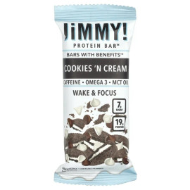 Jimmybar! Wake & Focus Cookies N Cream, 2.05 Ounces, 144 Per Case Jimmybar! Wake & Focus Cookies N Cream, 2.05 Ounces, 144 Per Case