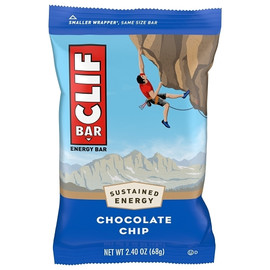 Clif Bar Chocolate Chip Energy Bar, 2.4 Ounce, 40 Per Case Clif Bar Chocolate Chip Energy Bar, 2.4 Ounce, 40 Per Case