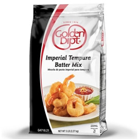 Golden Dipt Imperial Tempura Batter Mix, 5 Pound, 6 Per Case Golden Dipt Imperial Tempura Batter Mix, 5 Pound, 6 Per Case