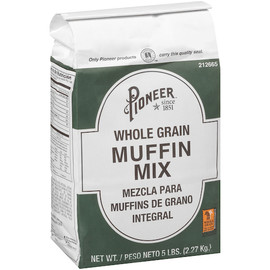 Pioneer Whole Grain Muffin Mix, 5 Pounds, 6 Per Case Pioneer Whole Grain Muffin Mix, 5 Pounds, 6 Per Case