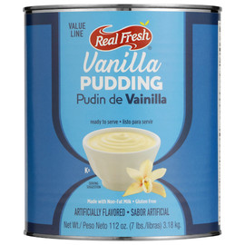 Real Fresh Value Line Trans Fat Free Vanilla Flavored Pudding, 7 Pound, 6 Per Case Real Fresh Value Line Trans Fat Free Vanilla Flavored Pudding, 7 Pound, 6 Per Case