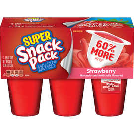 Snack Pack Strawberry Gels, 33 Ounces, 8 Per Case Snack Pack Strawberry Gels, 33 Ounces, 8 Per Case