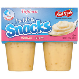 Real Fresh Pudding Tapioca, 14 Ounce, 12 Per Case Real Fresh Pudding Tapioca, 14 Ounce, 12 Per Case