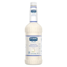 Hellmann s Classics Creamy Ranch Salad Bar Dressing Bottle, 32 Ounce, 6 Per Case Hellmann s Classics Creamy Ranch Salad Bar Dressing Bottle, 32 Ounce, 6 Per Case