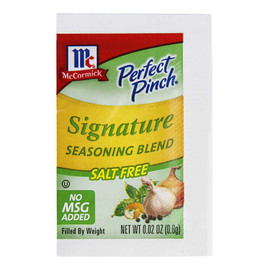 Mccormick Salt Free Signature Seasoning Blend, 0.73 Gram, 500 Per Case Mccormick Salt Free Signature Seasoning Blend, 0.73 Gram, 500 Per Case